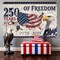 American 250 Years of Freedom Backdrop 1776-2026 American 250 Anniversary Party Decoration 250th USA Independence Patriotic Photo Booth Background for Independence Day 4th of July-3.6 x 6 Ft